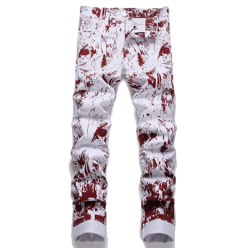 Jeans Digital Print denim