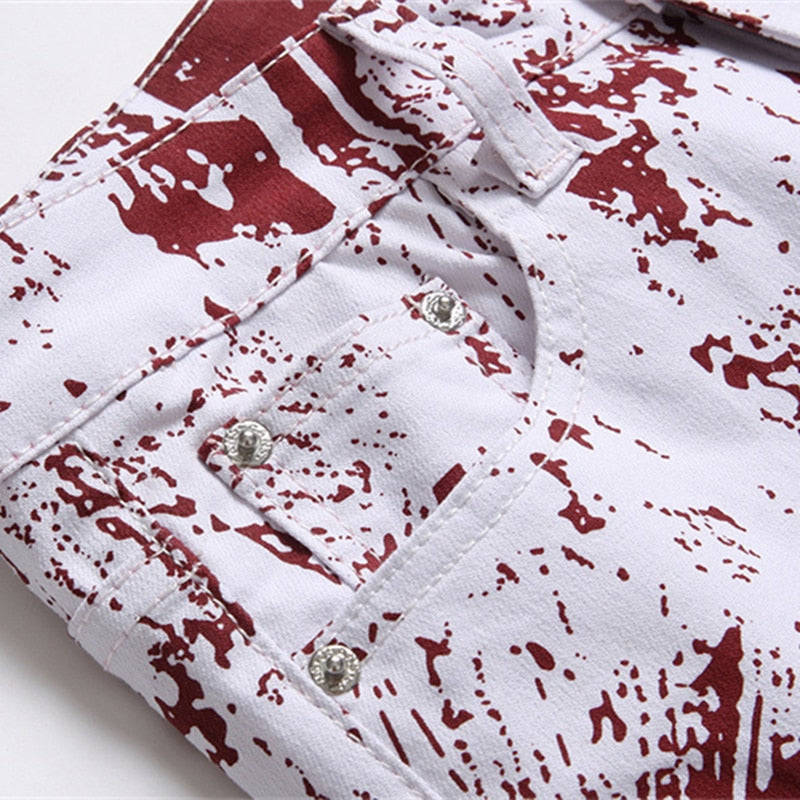 Jeans Digital Print denim