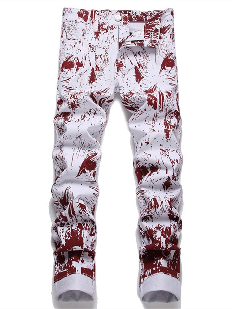 Jeans Digital Print denim
