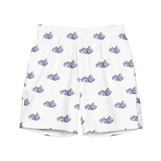 Run It Up Money Bills Men's swim trunks