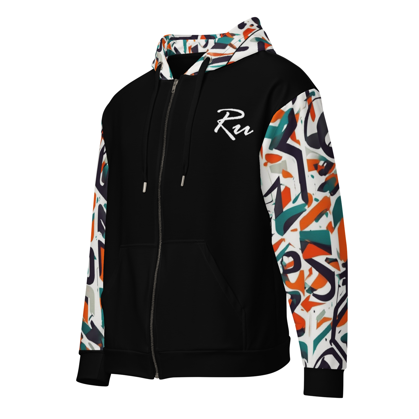 Designer Ru zip hoodie