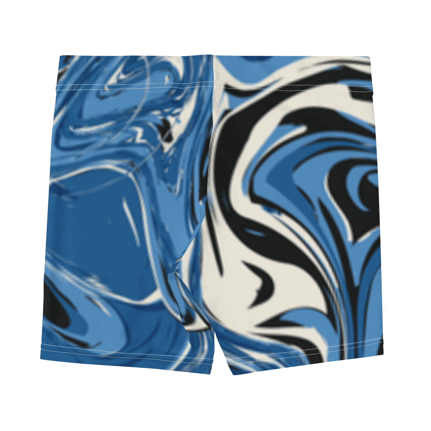 Blue Stride pattern Shorts