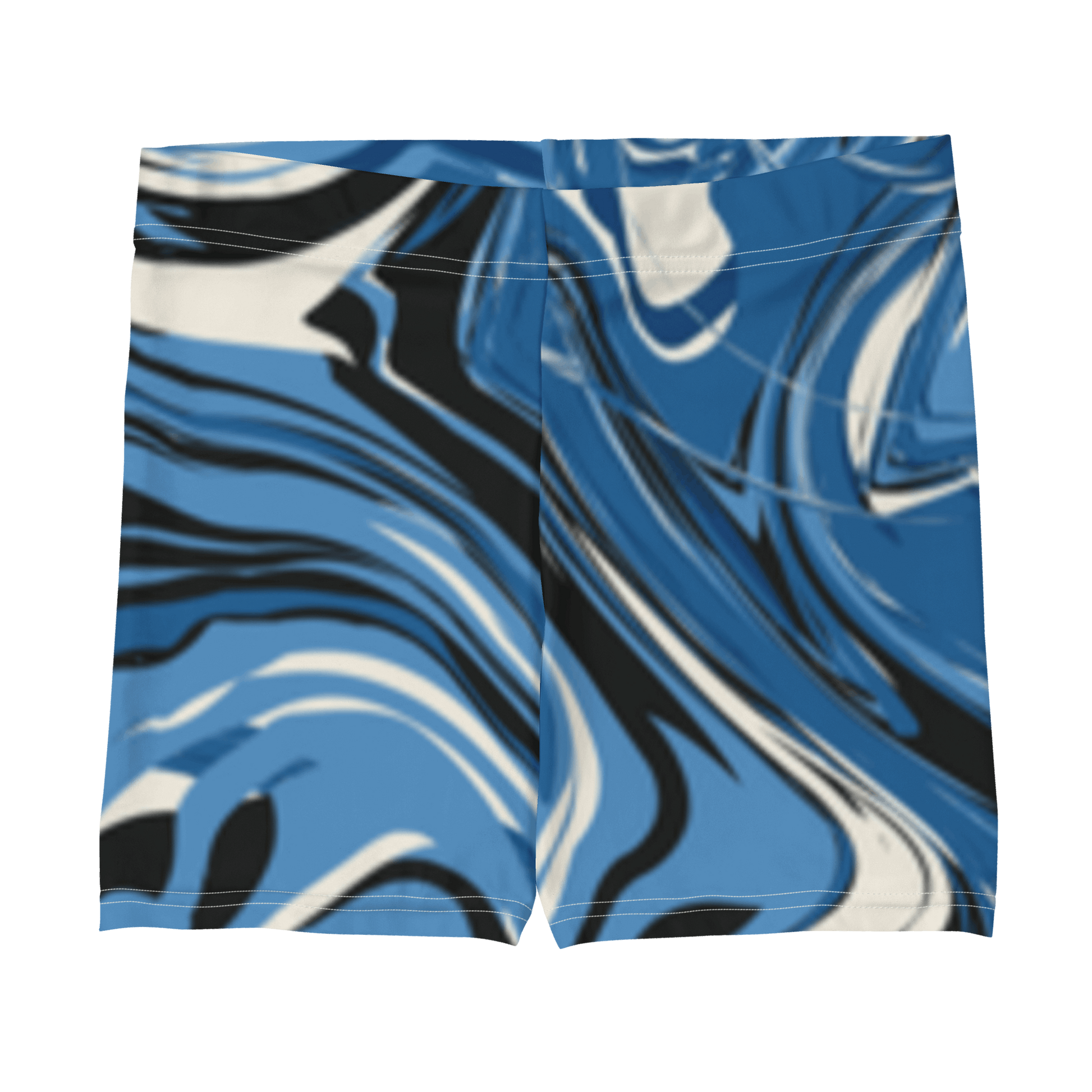 Blue Stride pattern Shorts