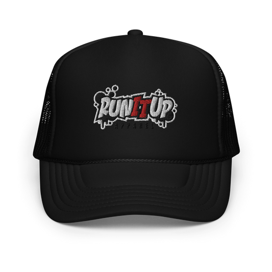 Run It Up Apparel Foam trucker hat