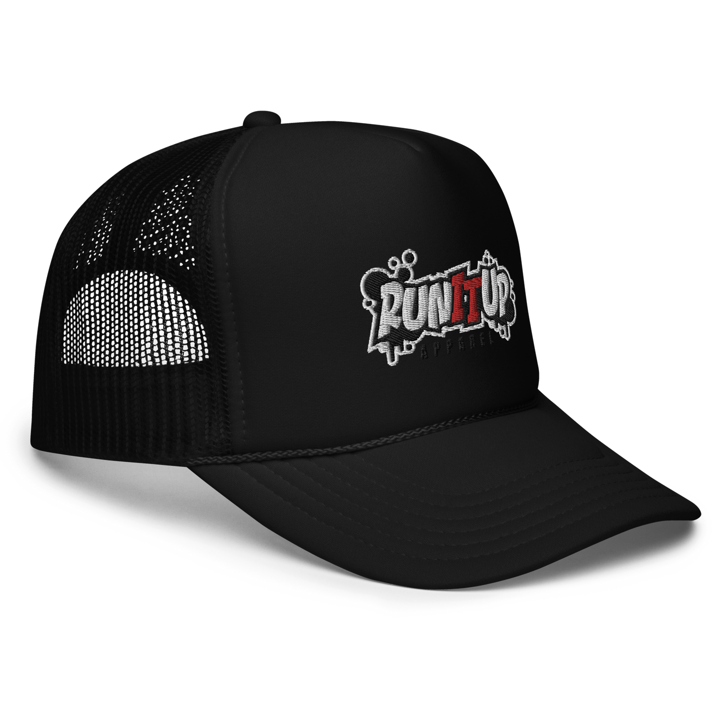 Run It Up Apparel Foam trucker hat