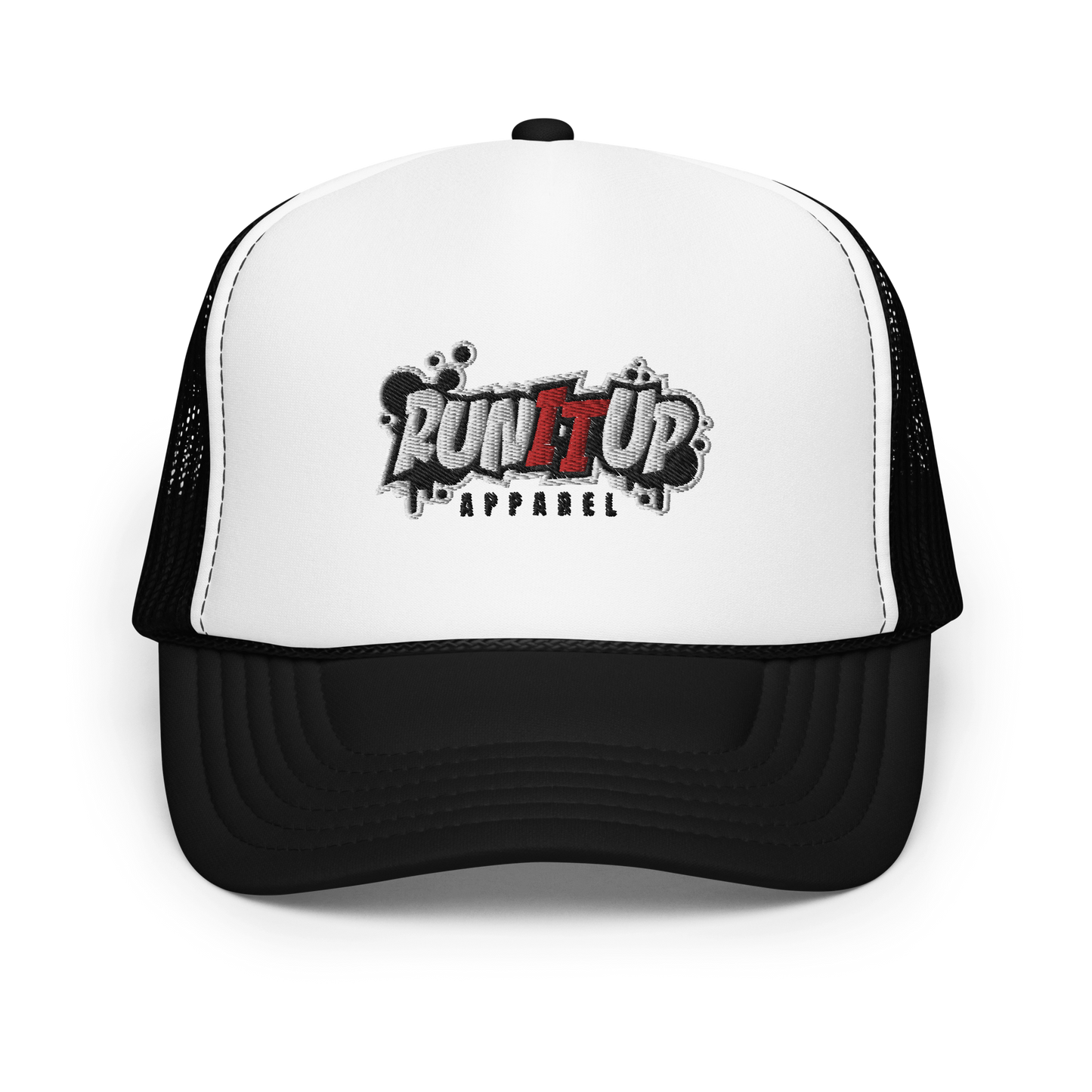 Run It Up Apparel Foam trucker hat