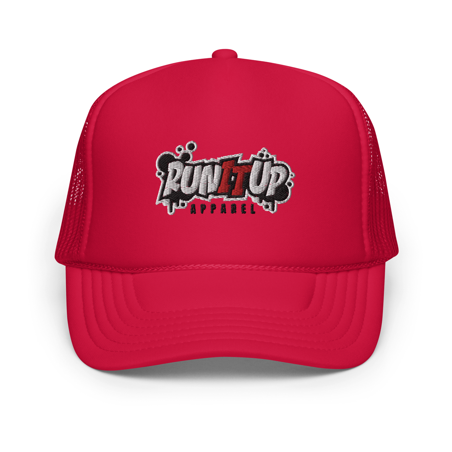 Run It Up Apparel Foam trucker hat