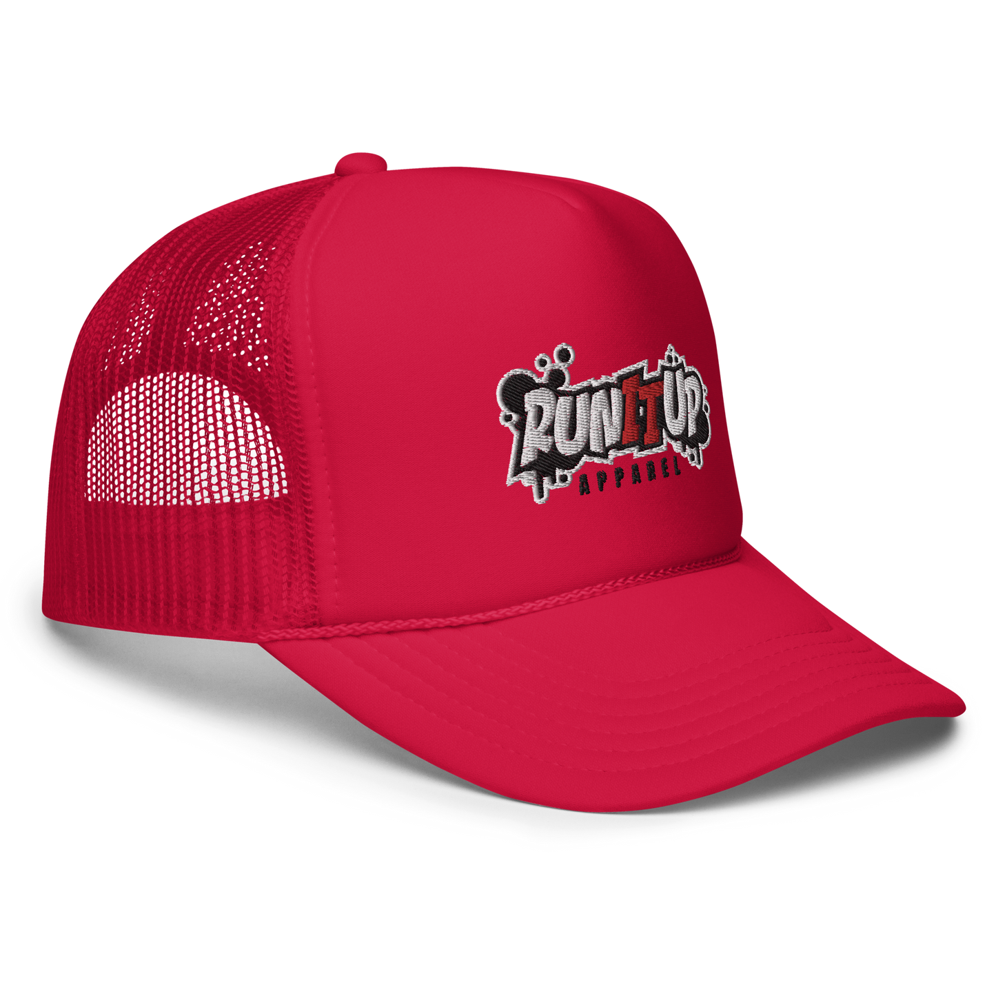 Run It Up Apparel Foam trucker hat