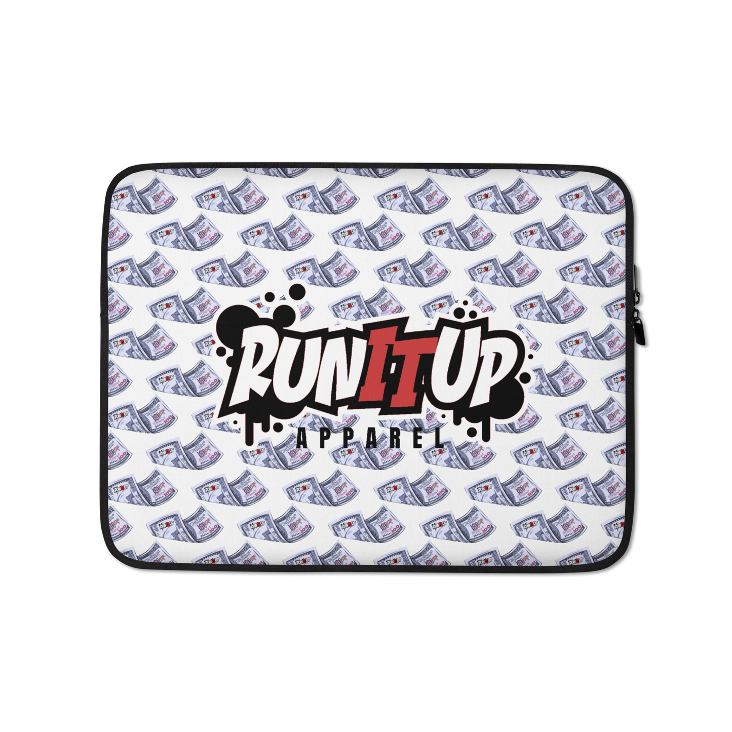 RUN IT UP MONEY BILL Laptop Sleeve