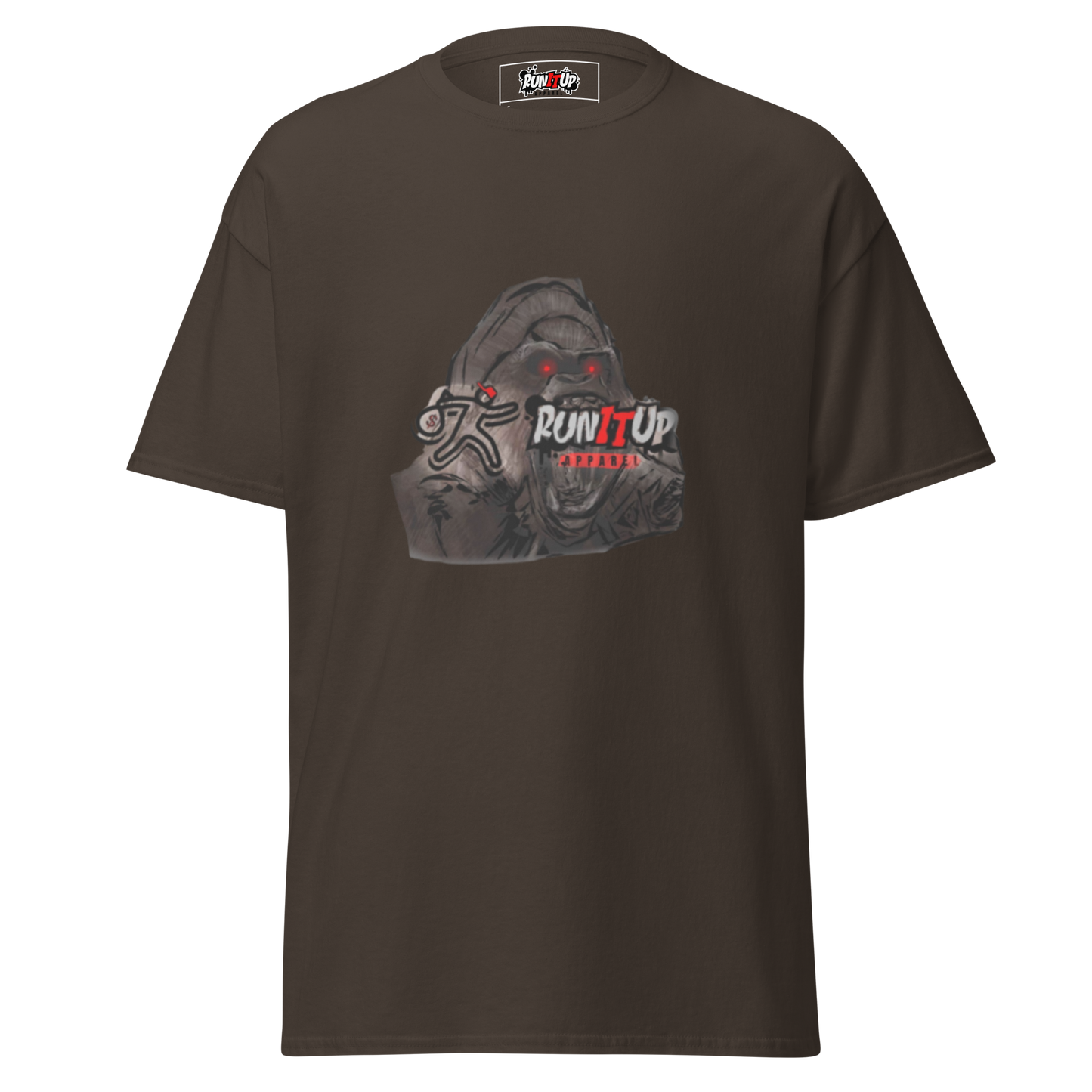 Gorilla Run It Up Logo classic tee