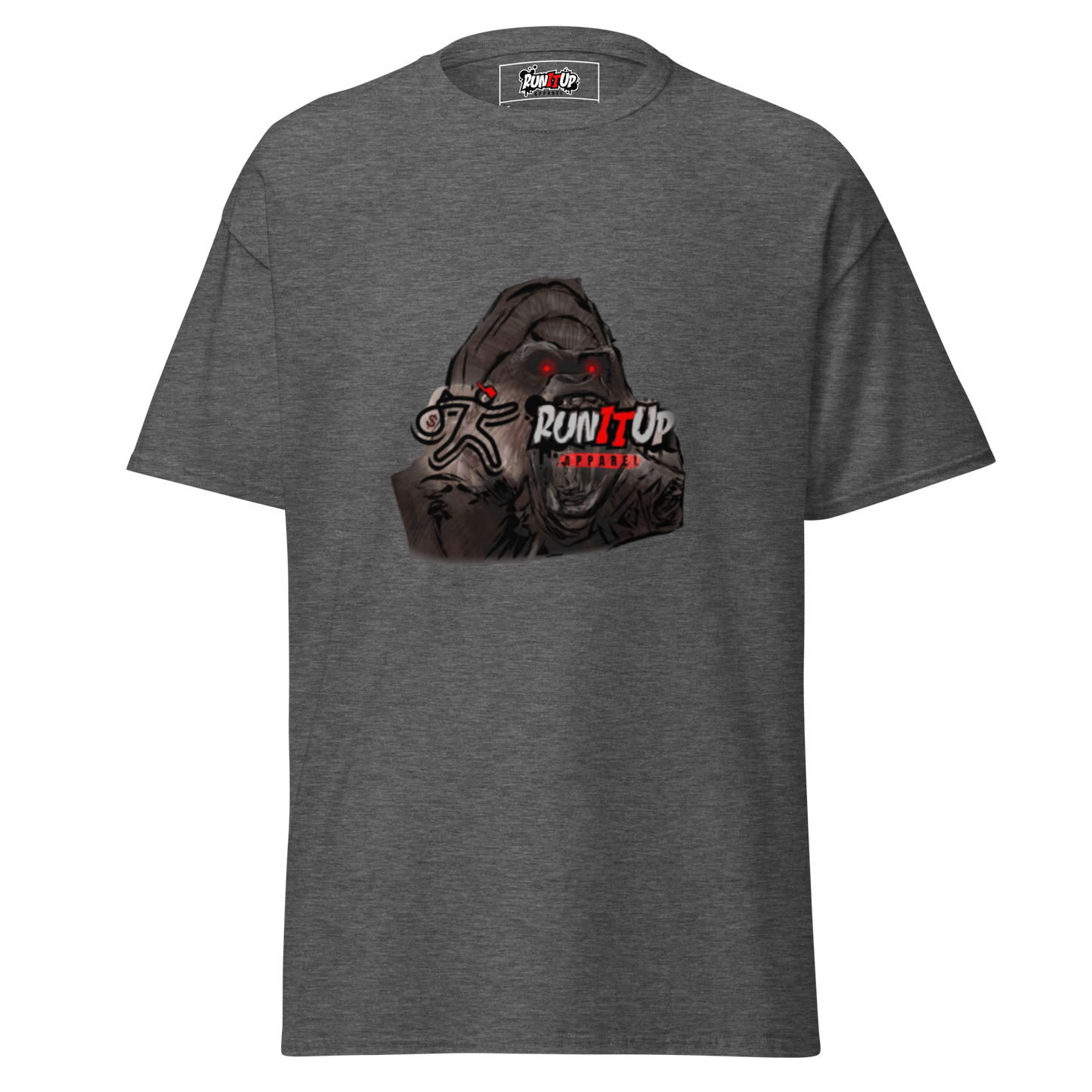 Gorilla Run It Up Logo classic tee