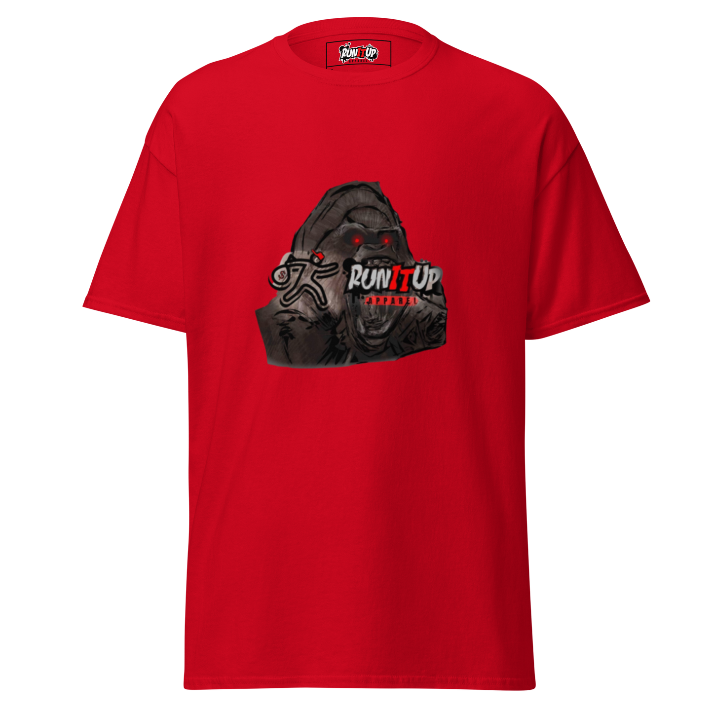 Gorilla Run It Up Logo classic tee