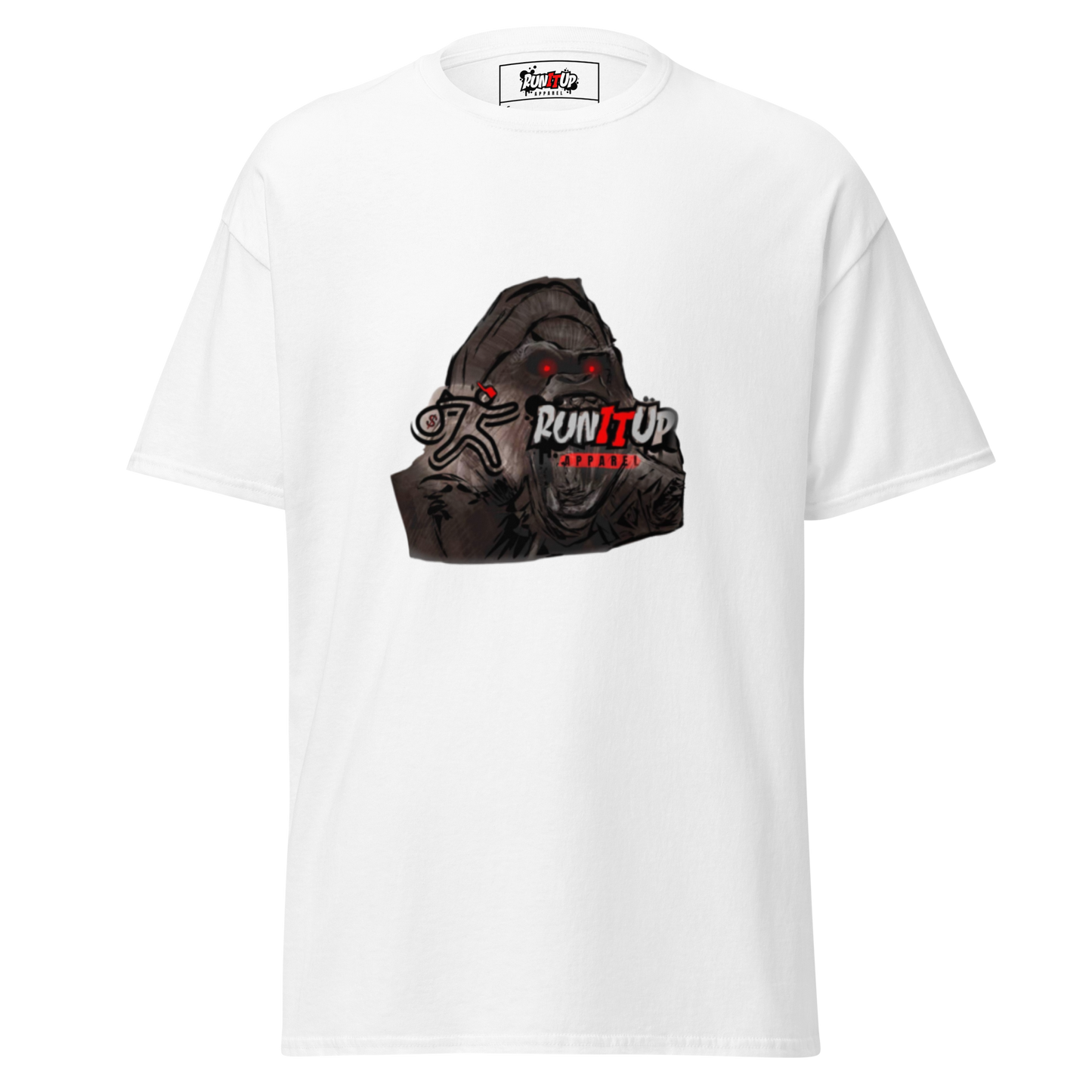 Gorilla Run It Up Logo classic tee