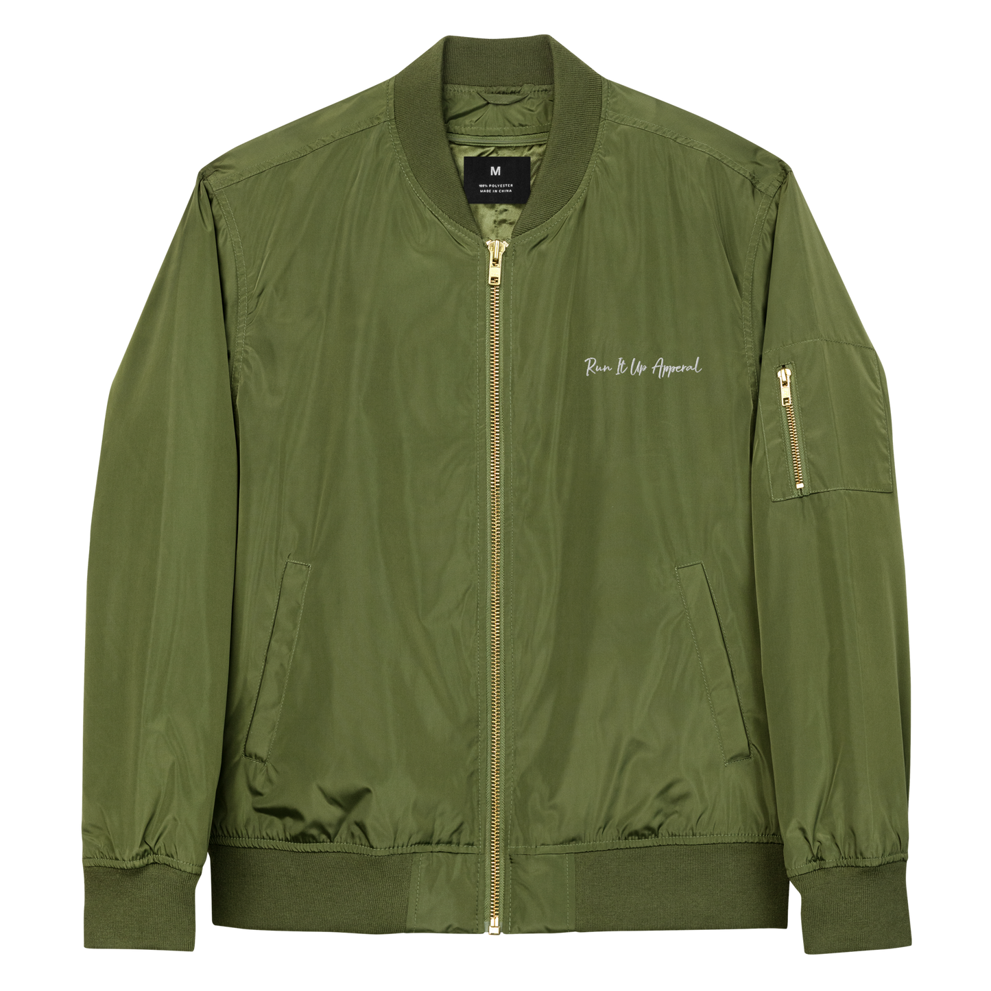 Run It Up Apparel bomber jacket