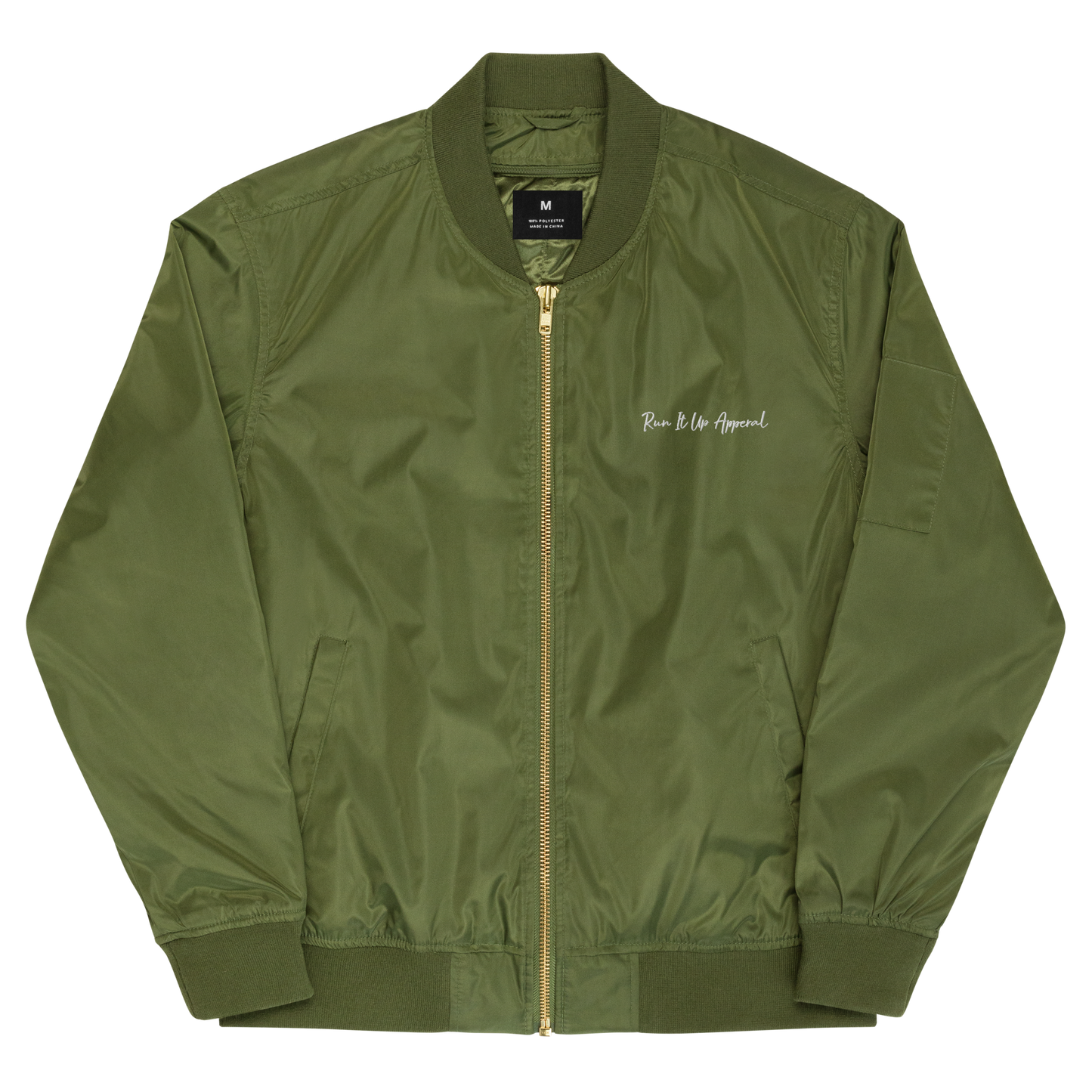 Run It Up Apparel bomber jacket