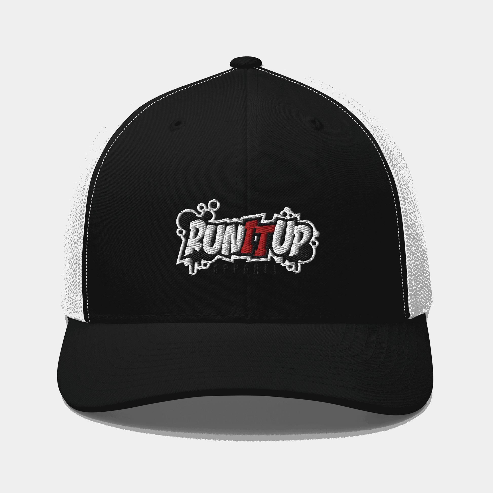 3D Puff Run It Up Apparel Trucker Cap