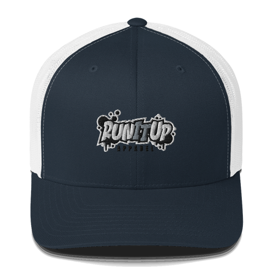 3D EMB Run It Up Apparel Trucker Cap