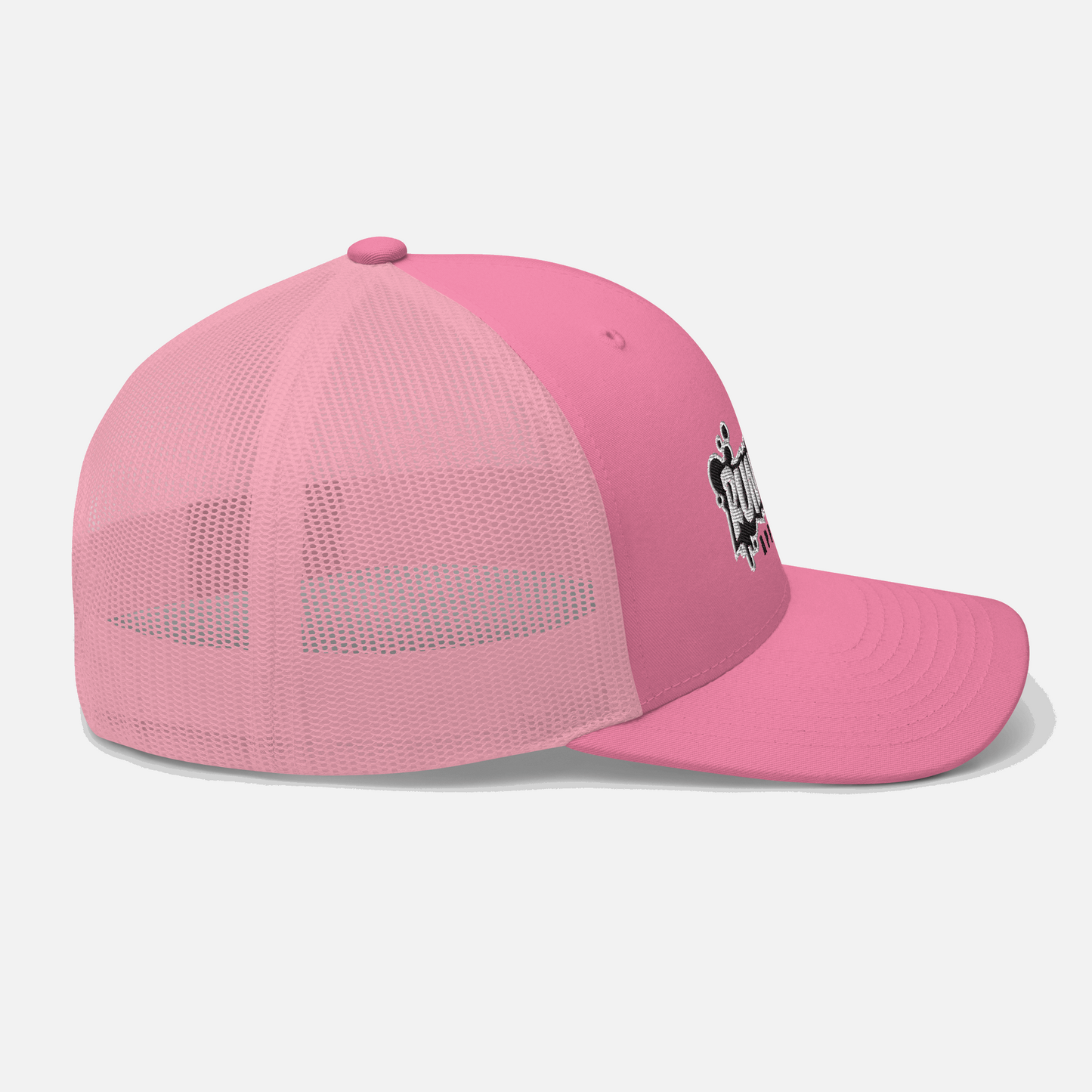 3D Puff EMB Run It Up Apparel Trucker Cap