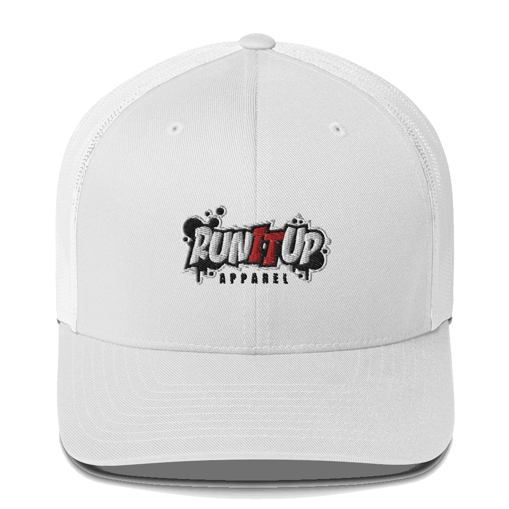 3D Puff Run It Up Apparel Trucker Cap