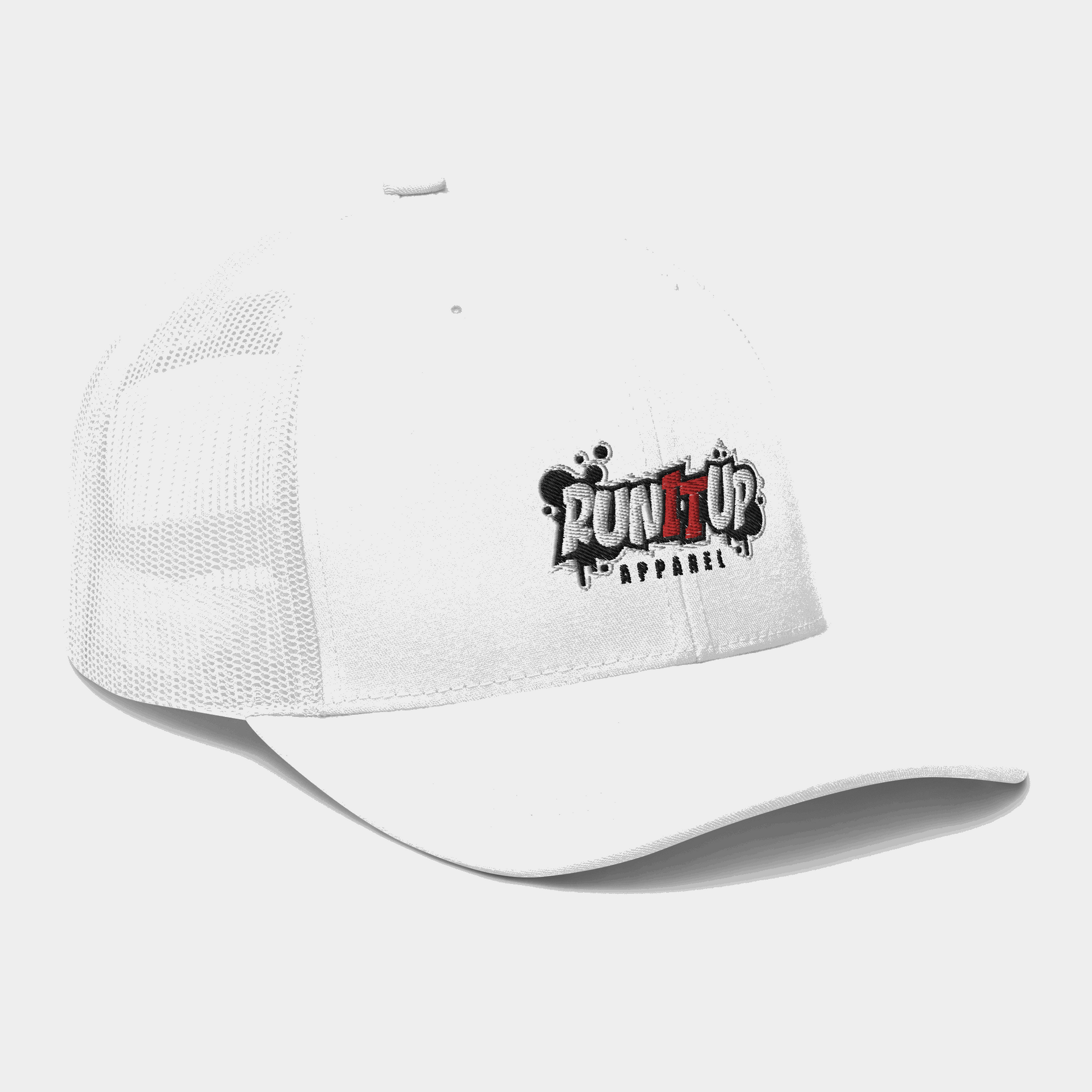 3D Puff Run It Up Apparel Trucker Cap