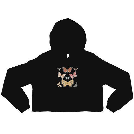 Buterfly Crop Hoodie