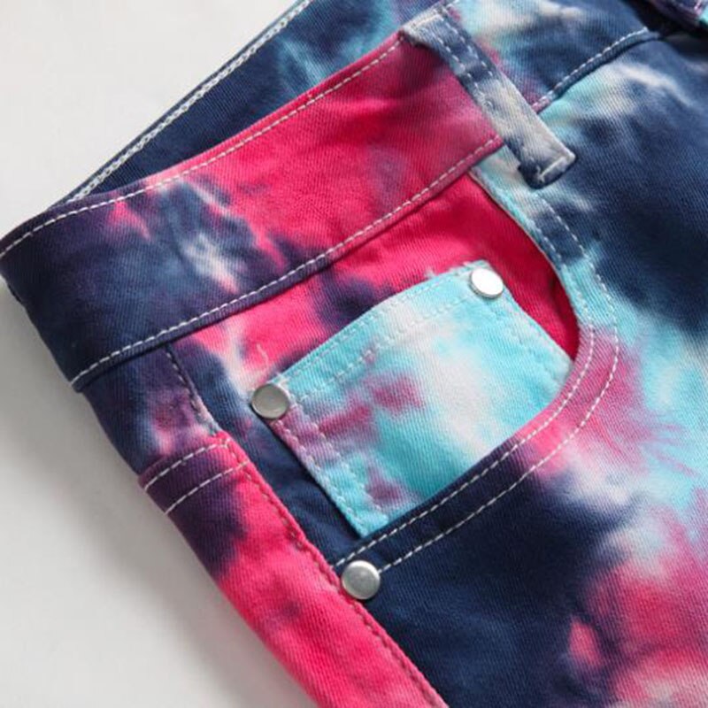 Tri color Denim Jeans