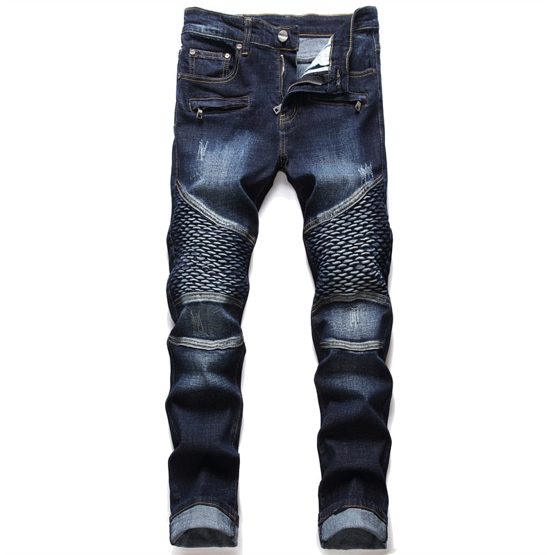 #1Stretch Slim Denim Cotton Pants