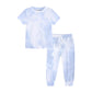 Tie Dye Pajamas Sets Long Sleeve T-shirt+Pants Trousers Girls  Baby Boys Autumn