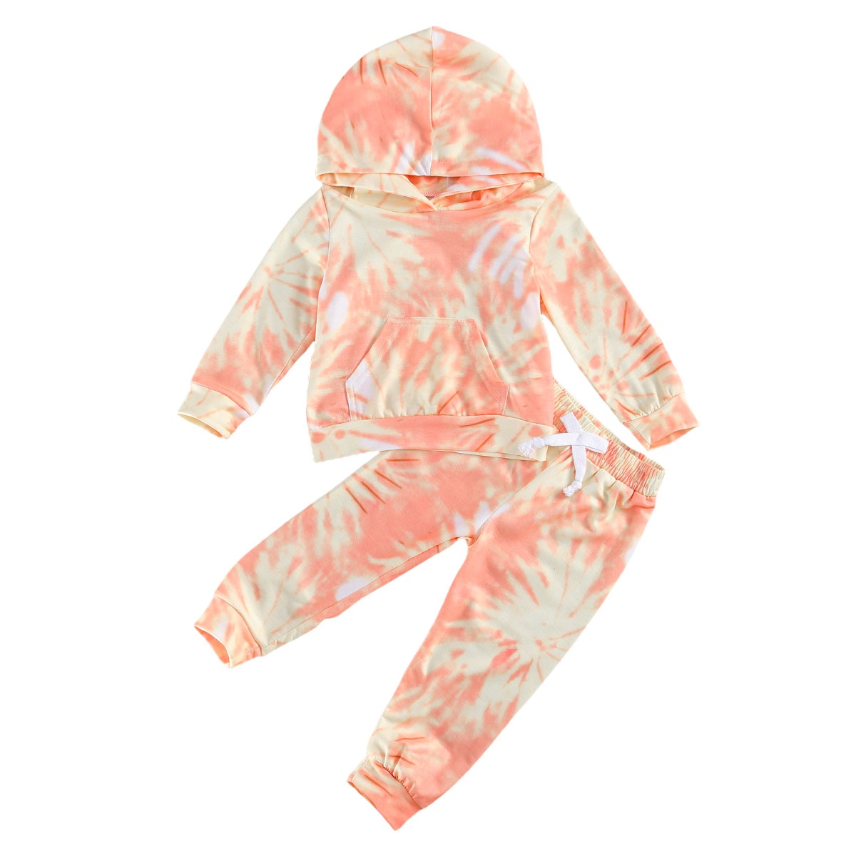 Tie Dye , Baby Girl Hoodies and Pants,  2Pcs Sets