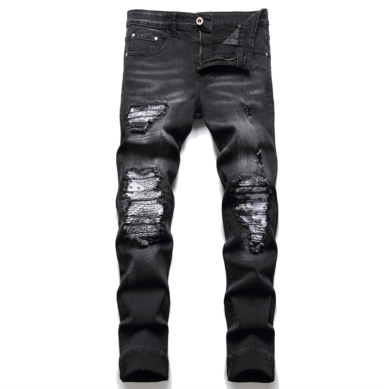 #1Stretch Slim Denim Cotton Pants