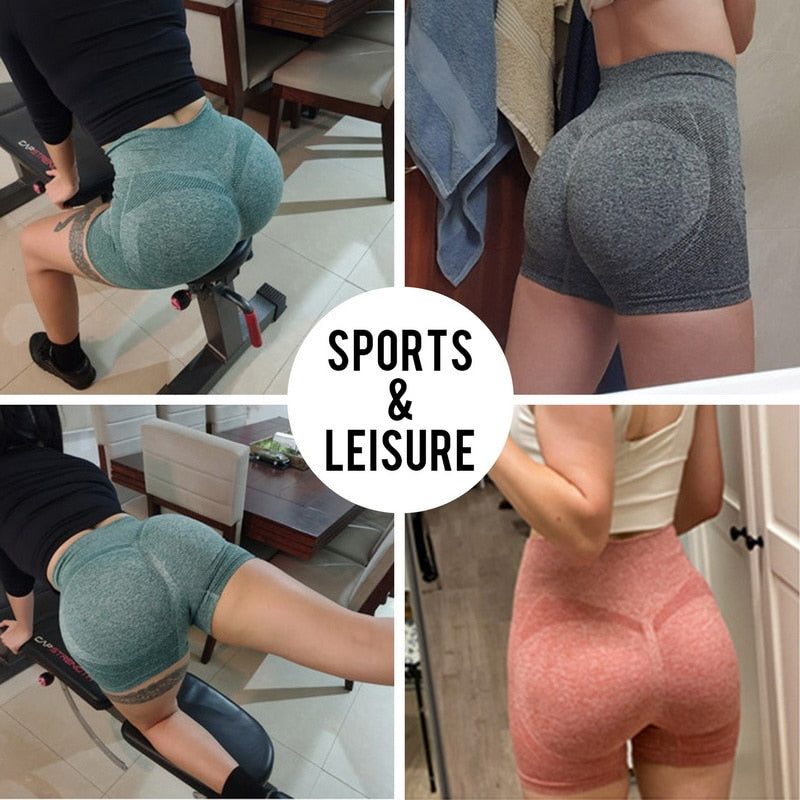 Seamless Shorts Yoga Leggings