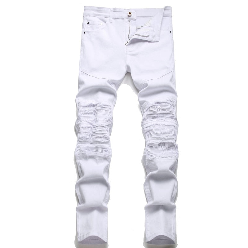 #1Stretch Slim Denim Cotton Pants