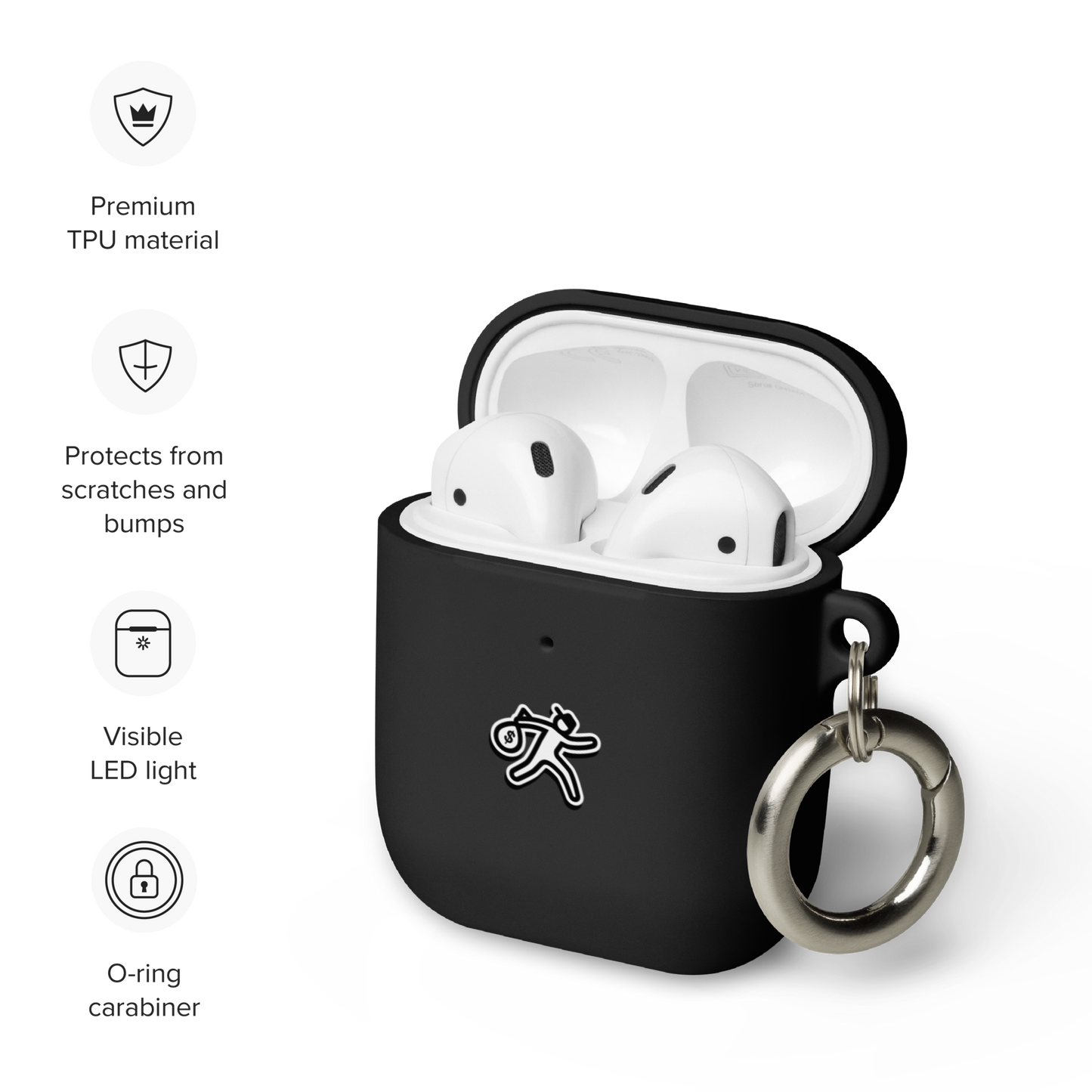 Run It Up Apparel AirPods case