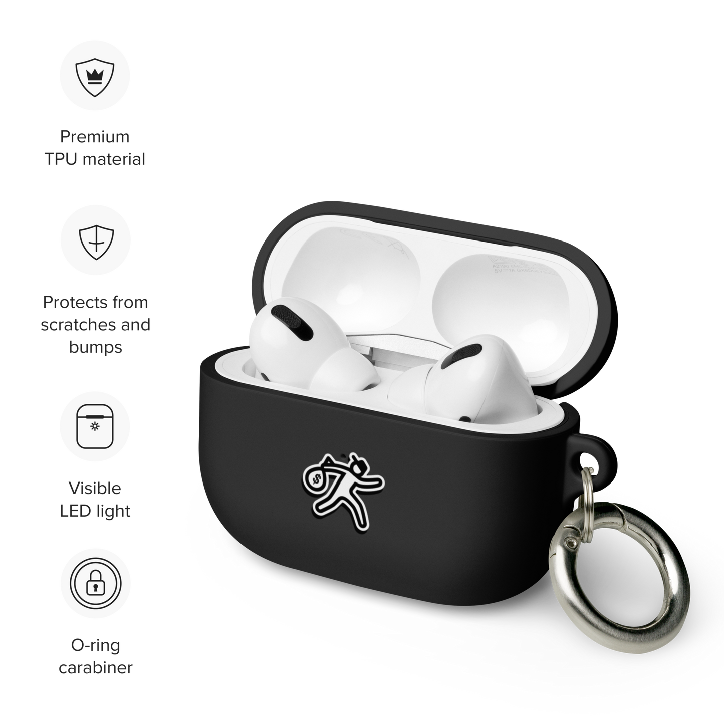 Run It Up Apparel AirPods case