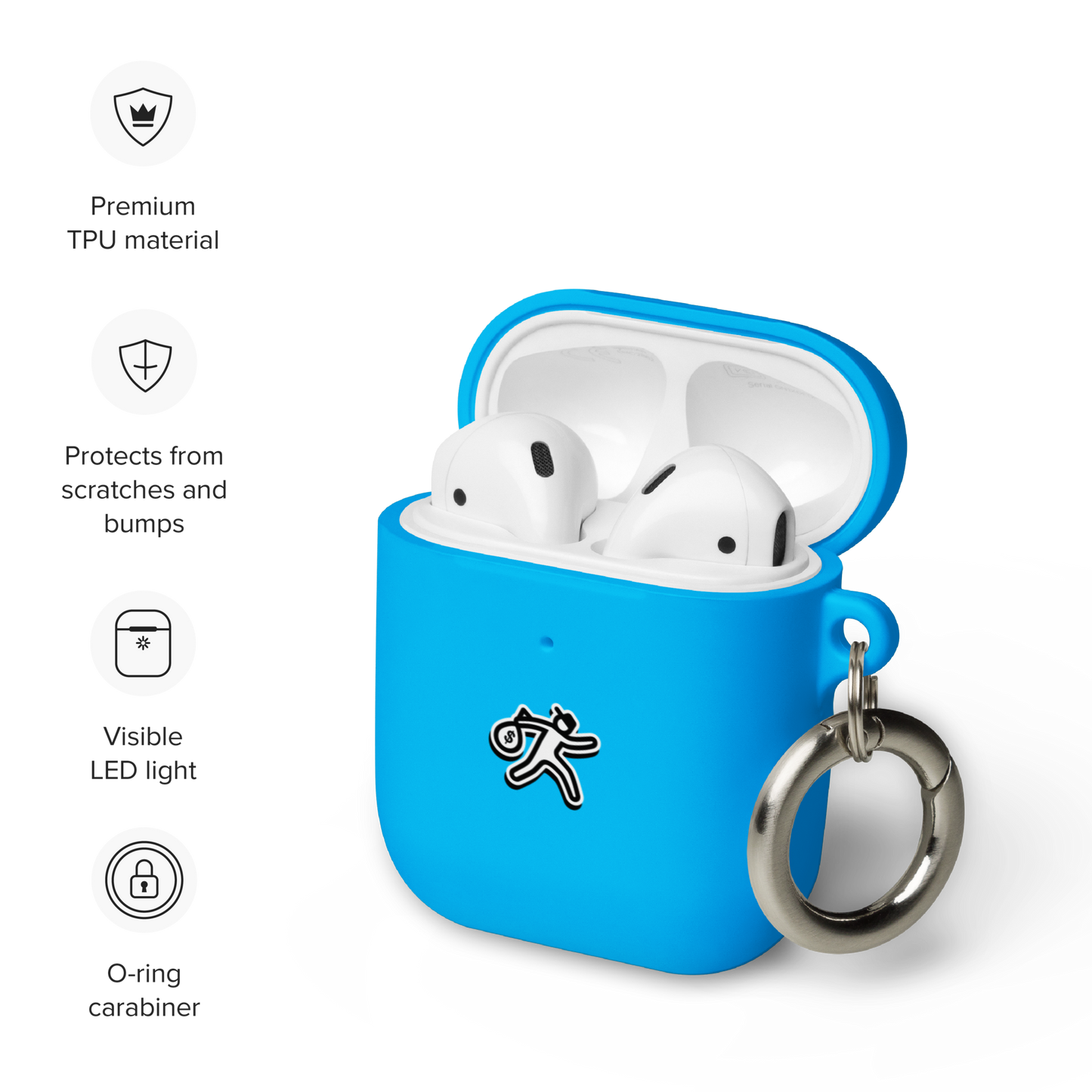 Run It Up Apparel AirPods case