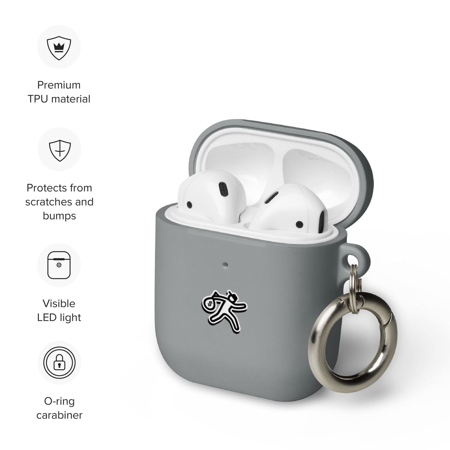 Run It Up Apparel AirPods case