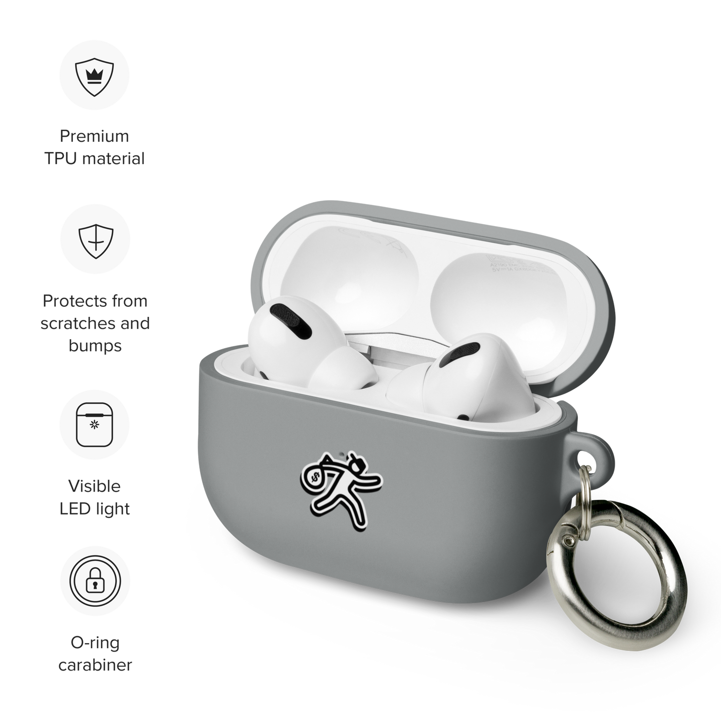 Run It Up Apparel AirPods case