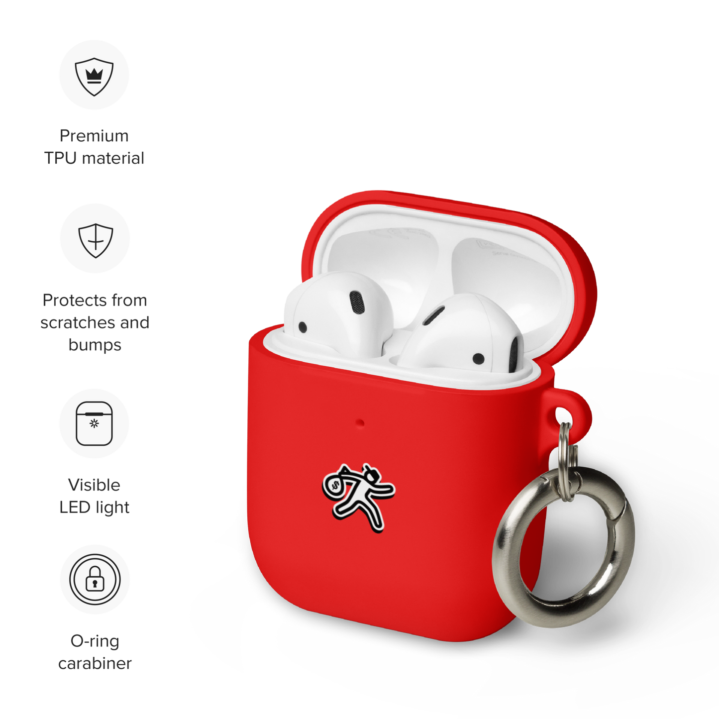 Run It Up Apparel AirPods case