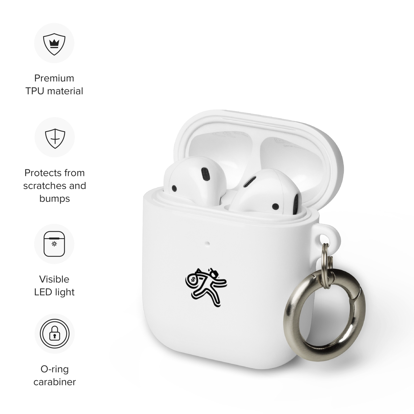 Run It Up Apparel AirPods case