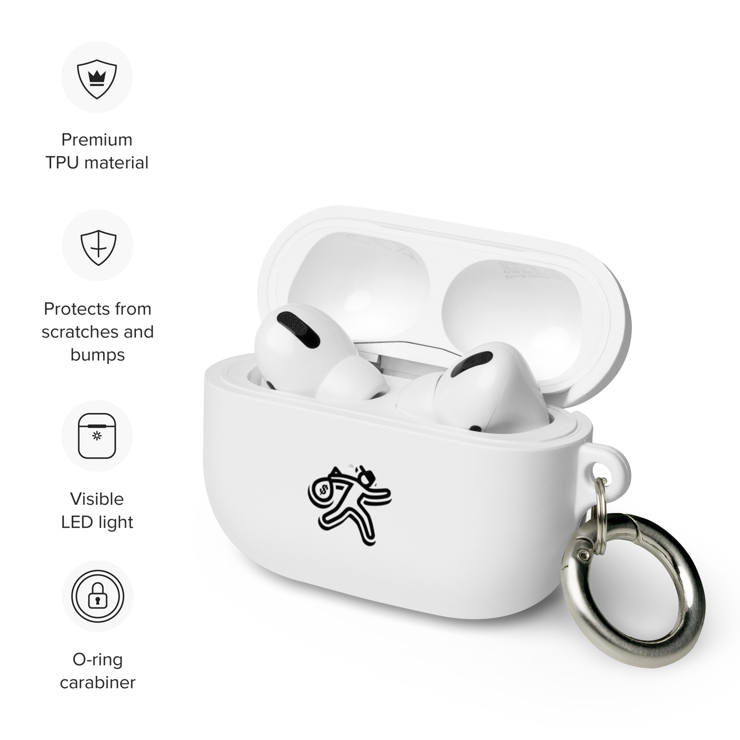 Run It Up Apparel AirPods case