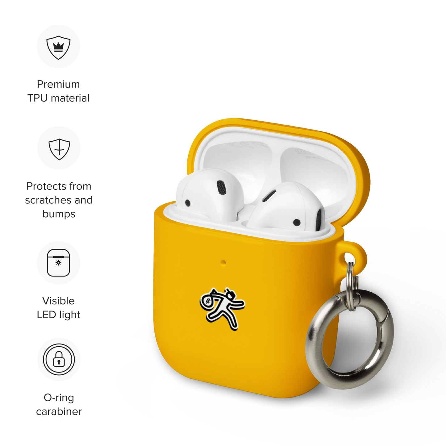 Run It Up Apparel AirPods case