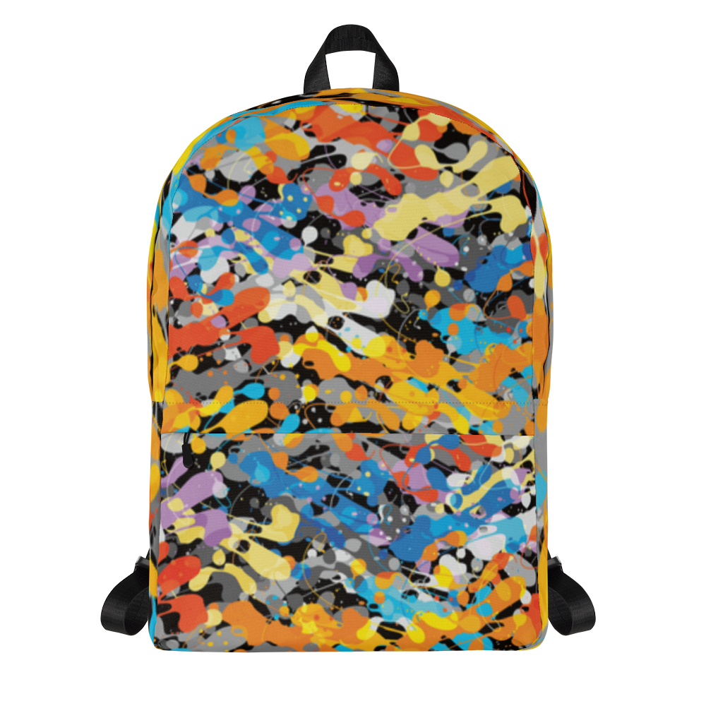 Paint Splatter Backpack