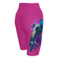 Peacock Biker Shorts