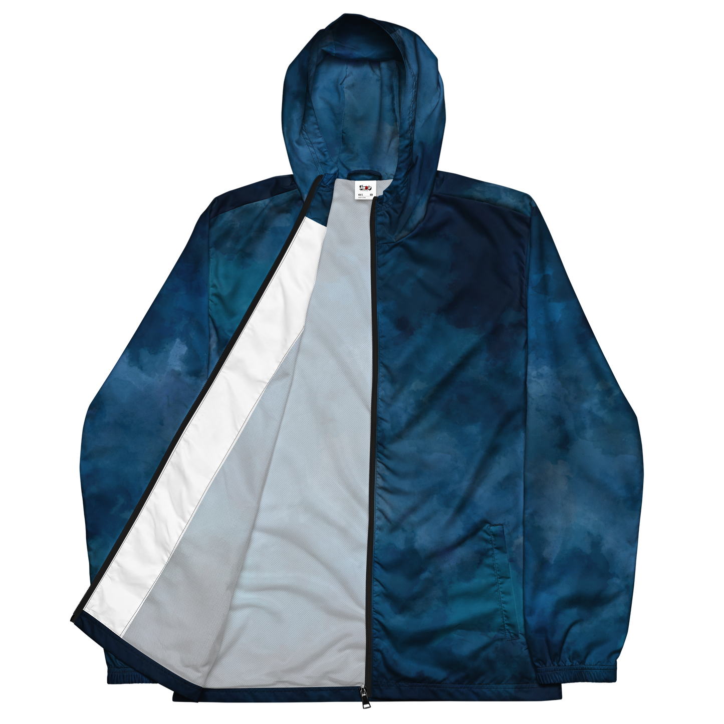 Men’s Dark Blue Cloud Windbreaker