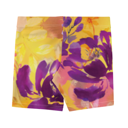 Rose Pattern Shorts