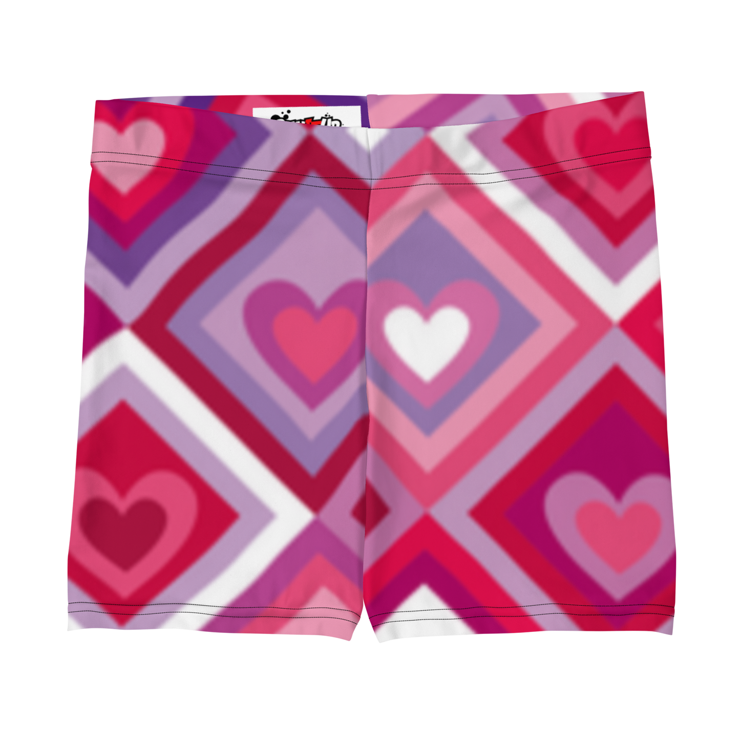 Heart Pattern Shorts