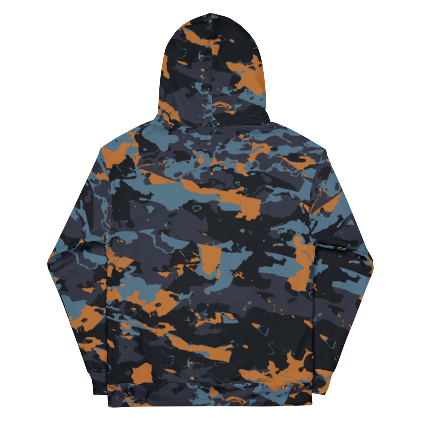 Dark Blue Camo Hoodie