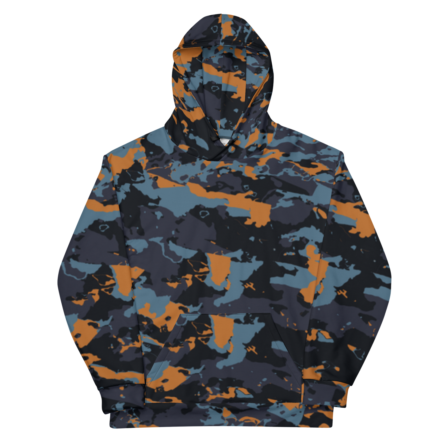 Dark Blue Camo Hoodie