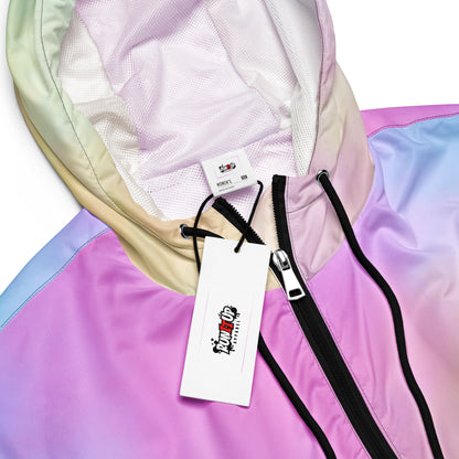 Women’s Cotton Candy Cropped windbreaker