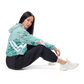 Women’s Swan cropped windbreaker